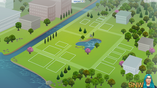 The Sims 4: Newcrest world