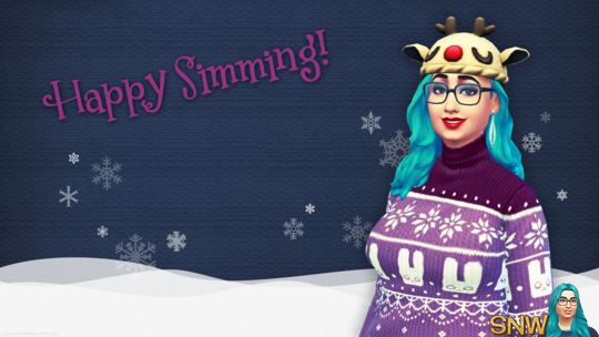 Happy Simming Christmas 2015 wallpaper