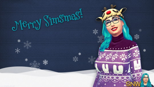 Merry Simsmas 2015 Christmas wallpaper